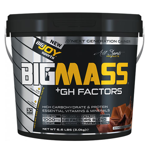 Bigjoy Sports BIGMASS Gainer GH FACTORS 3000 gr